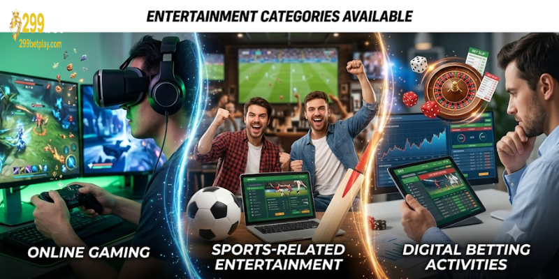 Entertainment Categories Available